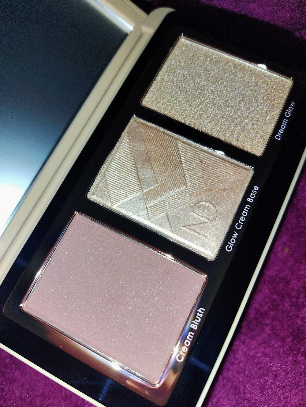 Natasha Denona My Dream Cheek Trio Palette Blush And Highlighter